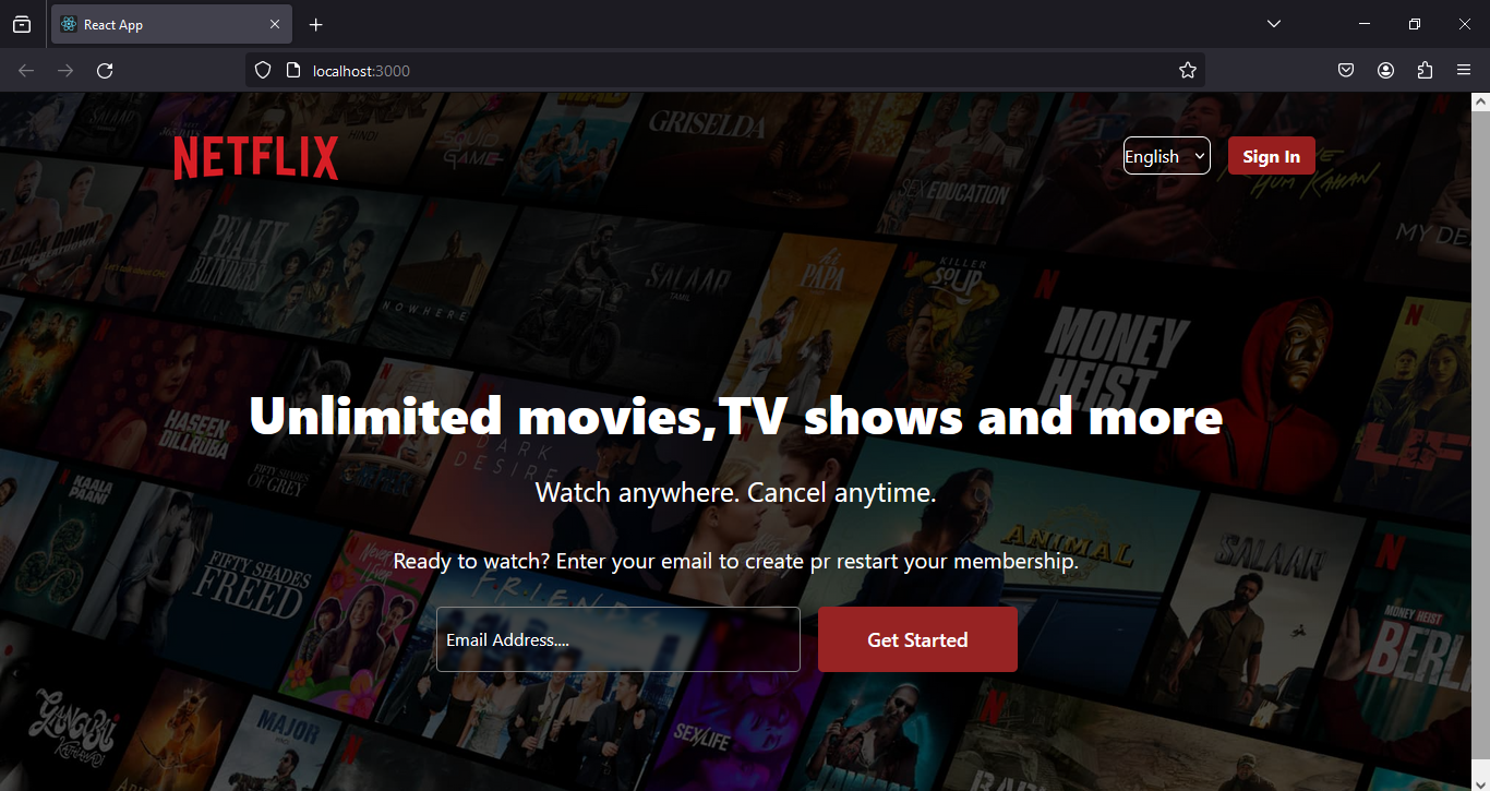 Cinemix - A Netflix Clone